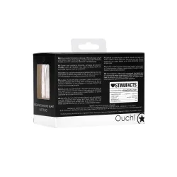 Ouch! Plug Bijou Anal silicone Heart Noir 6 x 2.8 cm
